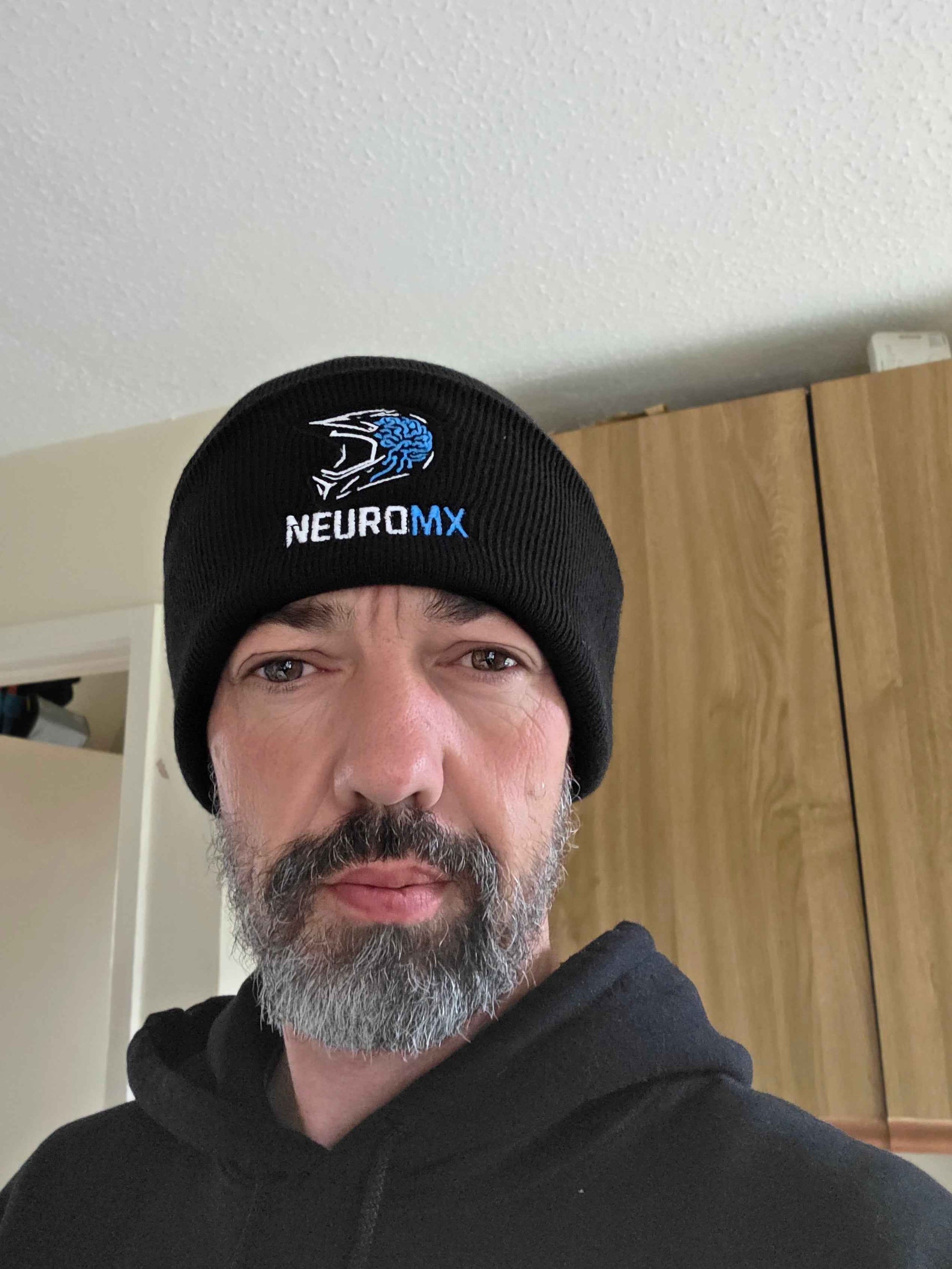 NeuroMX soft cuffed beanie
