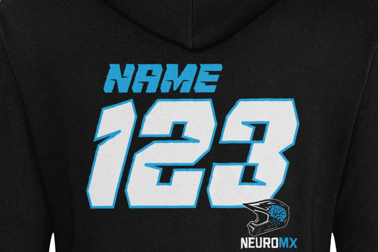 Personalised NeuroMX Hoodies | Custom Motocross Streetwear