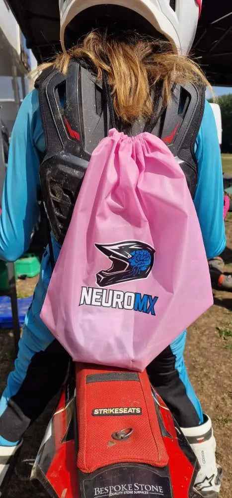NeuroMX Motocross Drawstring Bag | Motocross-Inspired Gym & Gear Sack
