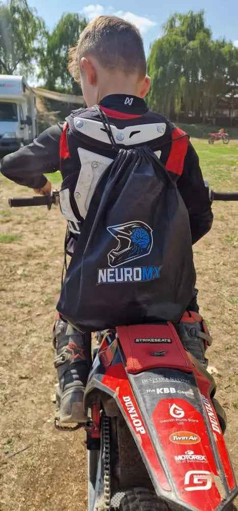 NeuroMX Motocross Drawstring Bag | Motocross-Inspired Gym & Gear Sack