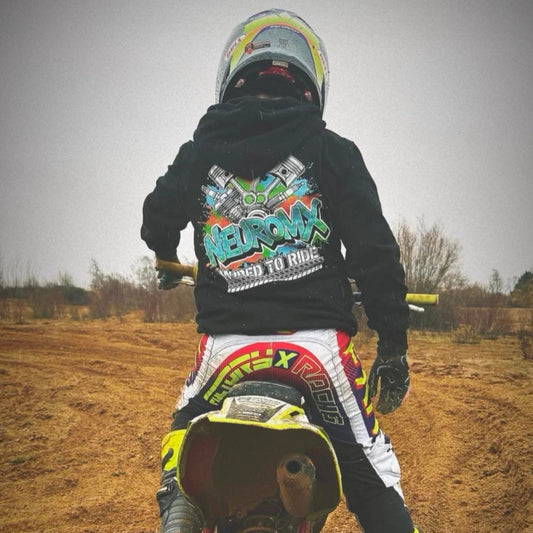 NeuroMX Wired to Ride Piston Hoodie | Motocross-Inspired Streetwear